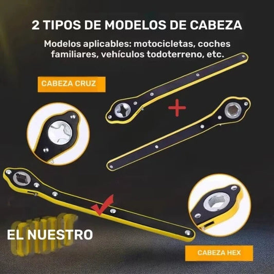 Llave de Trinquete para Gata — Subí el Carro sin Romperte la Espalda 🔧 — 1