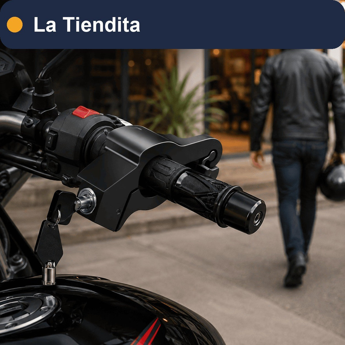 Candado de Manillar para Moto — Bloquea el Freno con Llave 🔒 — 5