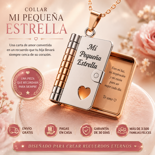 Collar con Mensaje para tu Hija — Un Recuerdo que Lleva Siempre