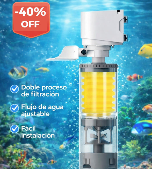 AcuaPure — Filtro Silencioso para Acuario 🐠