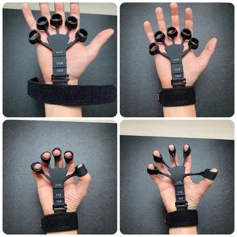 Ejercitador de Antebrazo y Dedos — 3 Resistencias en un Set 💪 — 2