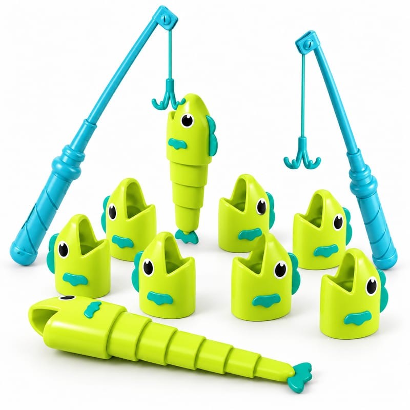 Juego de Pesca Telescópica 🎣 Diversión y Coordinación para Toda la Familia — 1