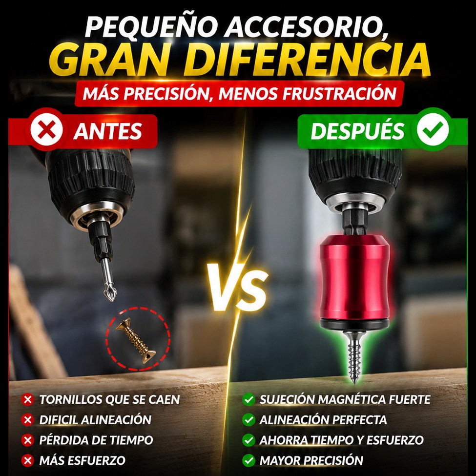 Anillo magnético para tornillos MagHold
