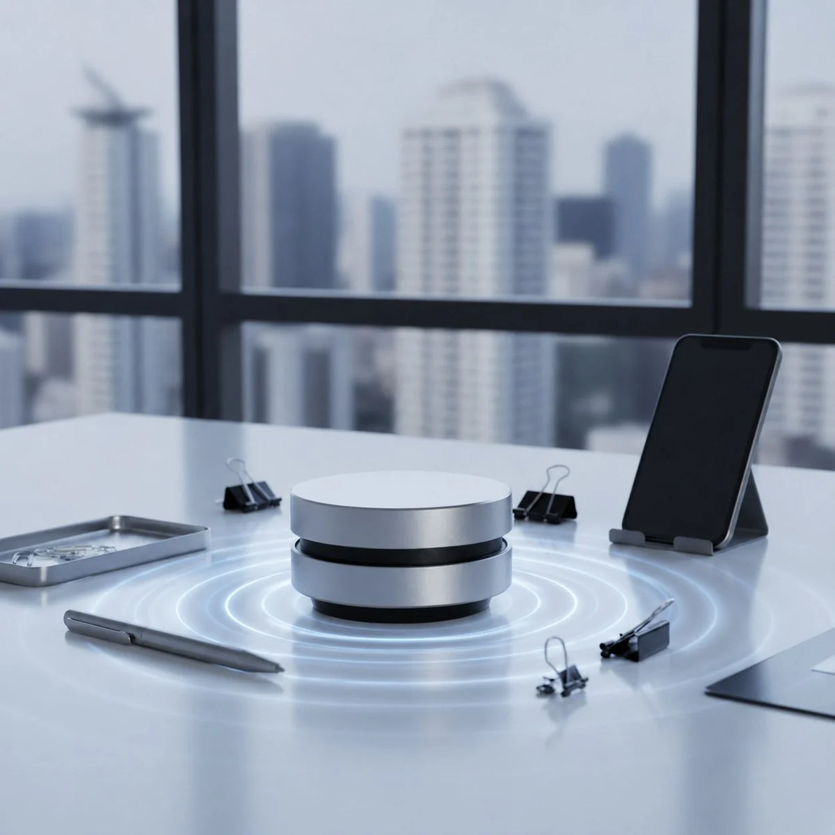 Mini Parlante Inalámbrico — Convierte Cualquier Superficie en Sonido