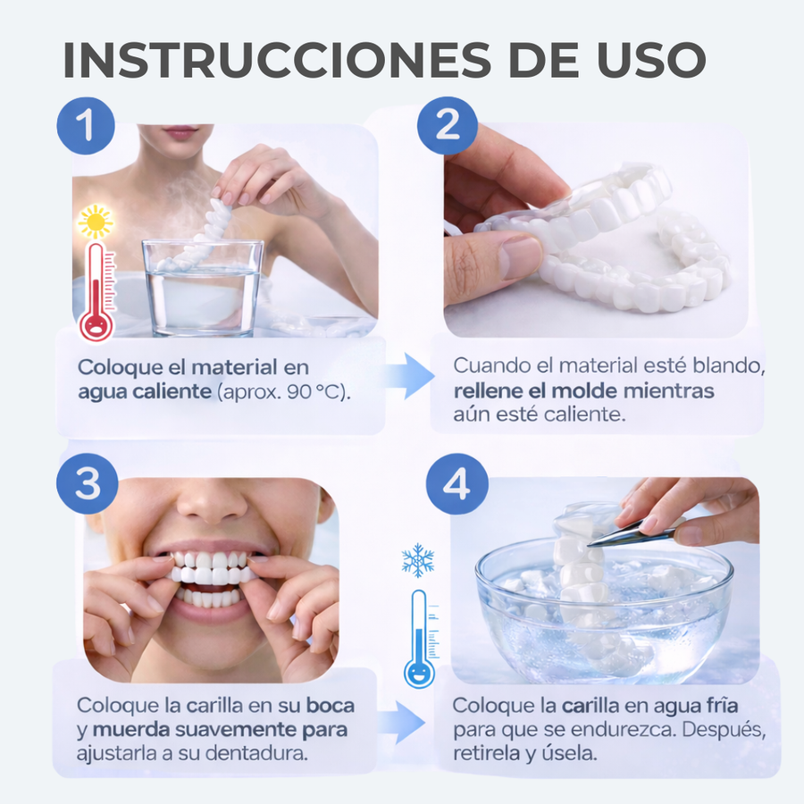 Snap Smile — Carillas Dentales Removibles 2x1 · Sonrisa Perfecta al Instante 😁