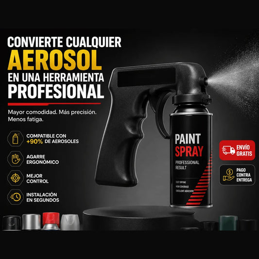 SprayGrip Pro — Mango Ergonómico para Aerosoles